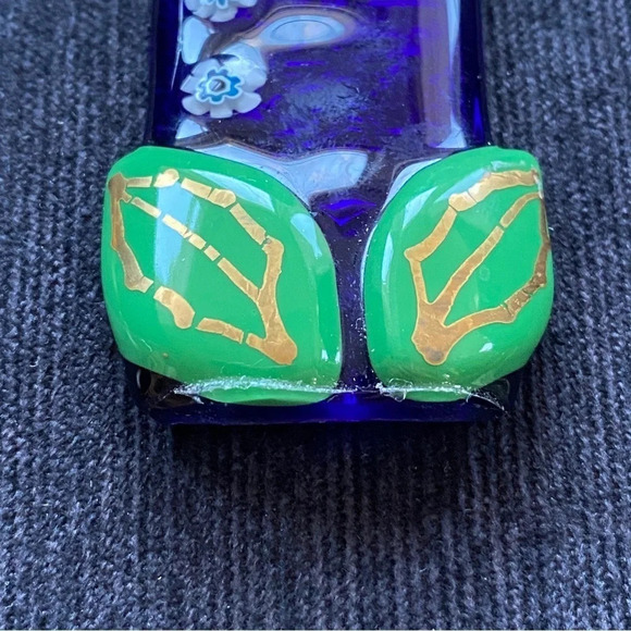 Fused Glass Murano? Candle Christmas Window Holiday Decoration - Picture 7 of 14